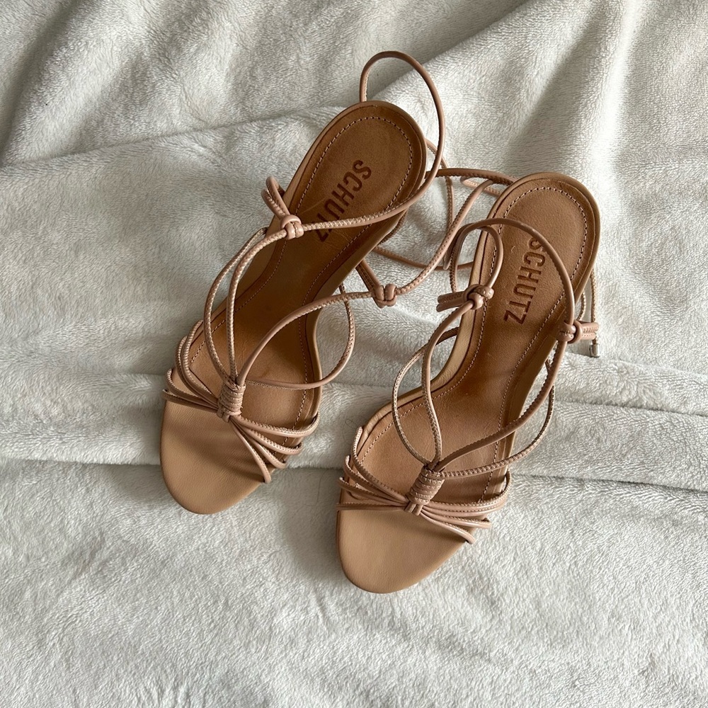 Schutz nude heels